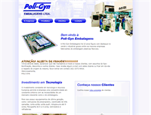 Tablet Screenshot of poligyn.com.br